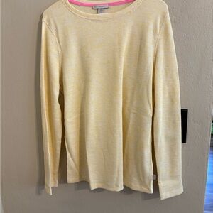 Isaac Mizrahi Beige Knit Top
